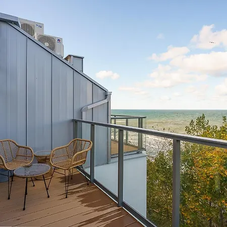 Ustronie Z Widokiem Na Morze 20 M Do Plazy Apartmán Ustronie Morskie