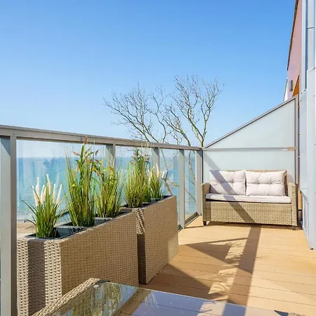 Ustronie Z Widokiem Na Morze 20 M Do Plazy Apartment