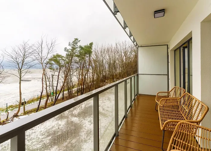 Ustronie Z Widokiem Na Morze 20 M Do Plazy ウストロニエ・モルスキエ