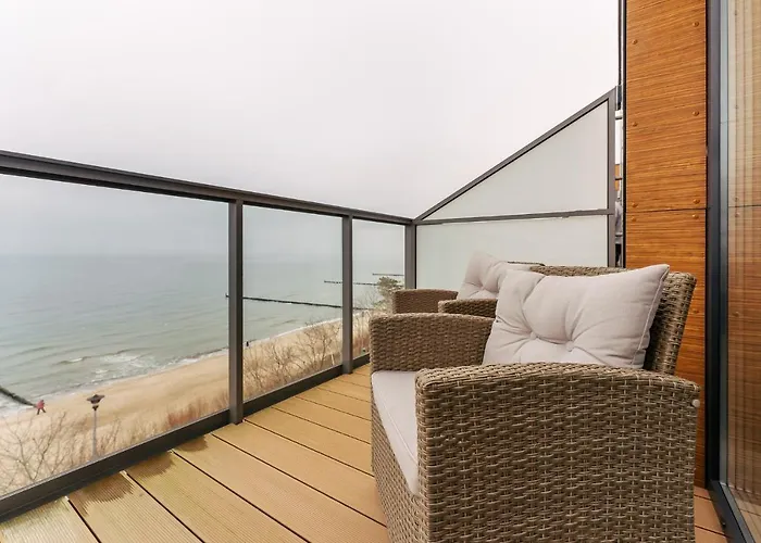 Ustronie Z Widokiem Na Morze 20 M Do Plazy Apartmán Ustronie Morskie